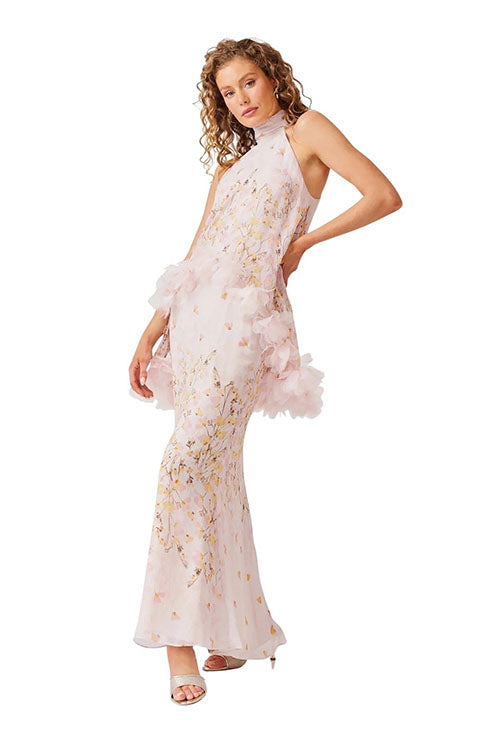Rowangirl Lace Hem Printed Two Piece Set