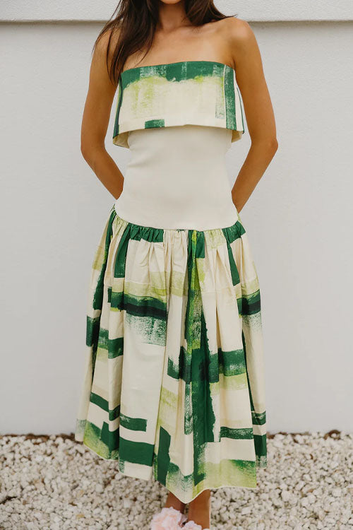 Rowangirl  Bandeau Dyed Dress