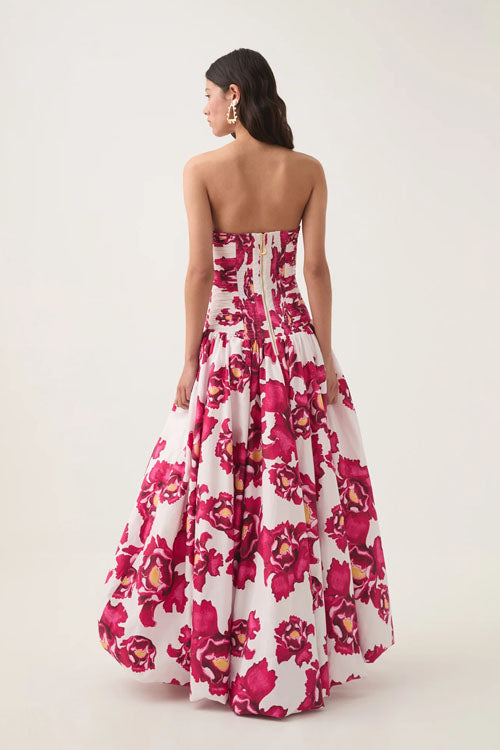 Rowangirl   Fashionable Slit Sleeveless Long Dress