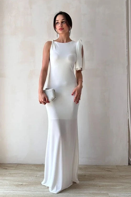 Rowangirl  Elegant Tie-Strap Maxi Dress