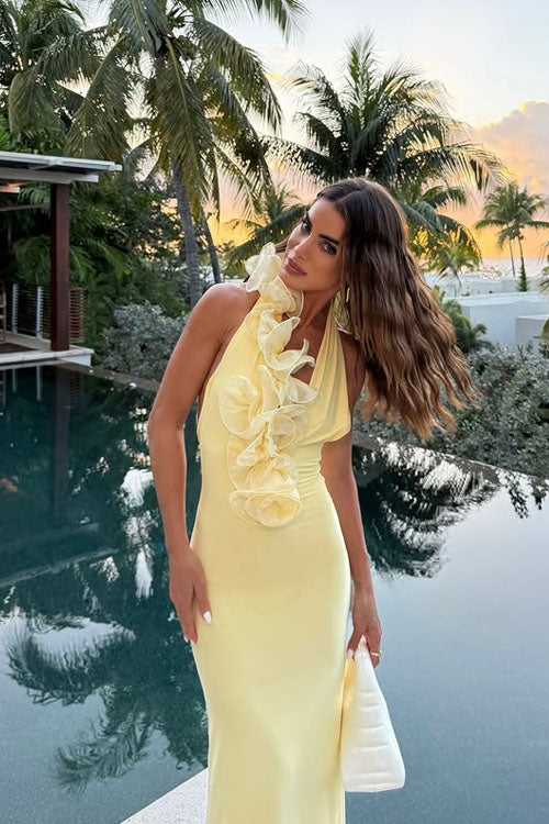 Rowangirl V-Neck Halter Dress