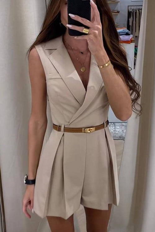 Rowangirl Temperament Commuter Suit Jumpsuit