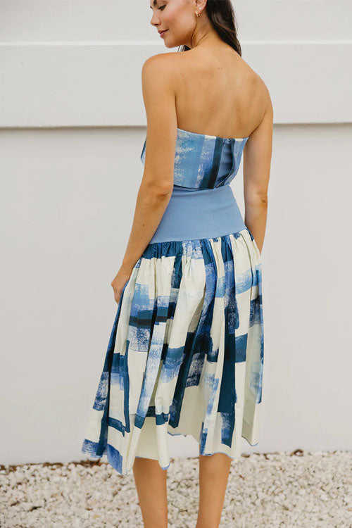 Rowangirl  Bandeau Dyed Dress