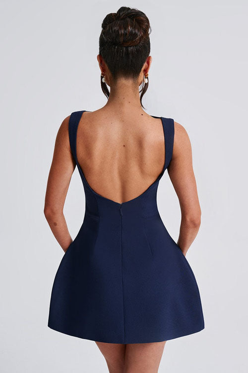 Rowangirl Sleeveless Elegant Short Dress