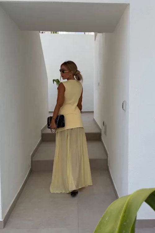 Rowangirl  Panelled Midi Skirt