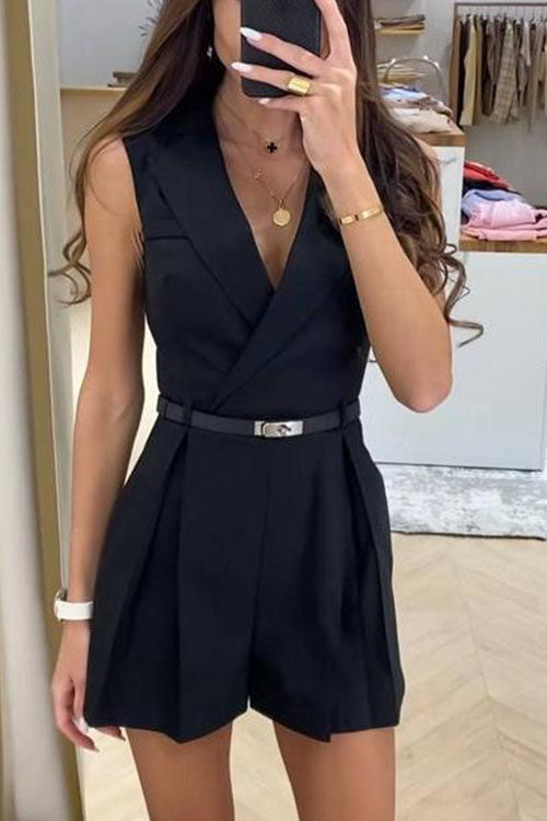Rowangirl Temperament Commuter Suit Jumpsuit