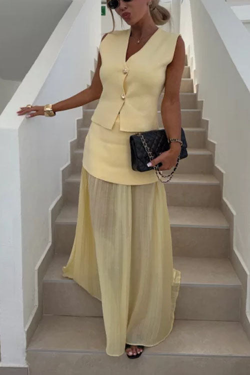 Rowangirl  Panelled Midi Skirt