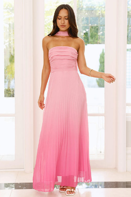 Rowangirl Backless Gradient Fashion Dress