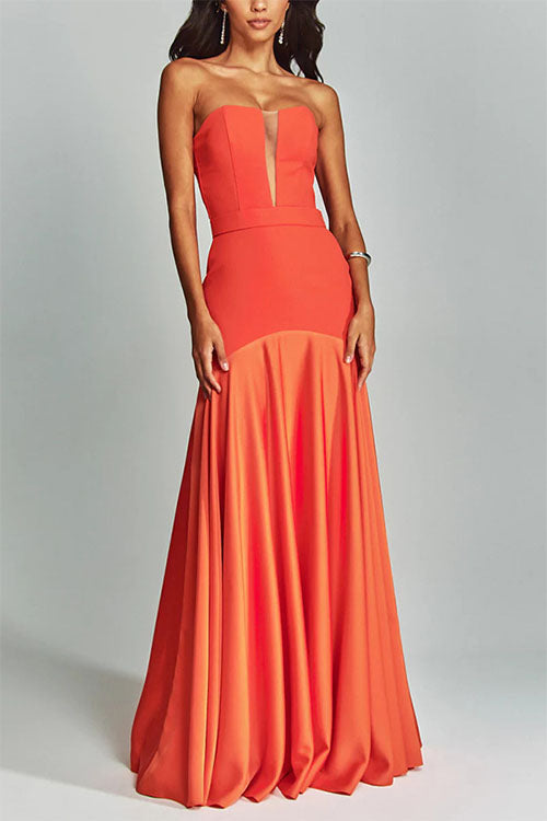 Rowangirl Sleeveless Dress With Chest Wrap