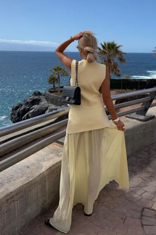 Rowangirl  Panelled Midi Skirt