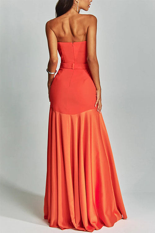 Rowangirl Sleeveless Dress With Chest Wrap
