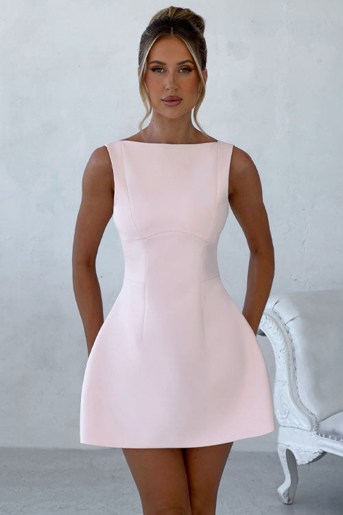 Rowangirl Sleeveless Elegant Short Dress