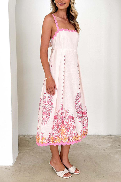 Rowangirl Halterneck Strappy Backless Long Dress