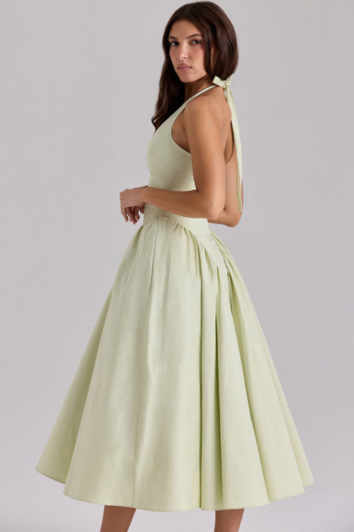 Rowangirl V-Neck Long Dress