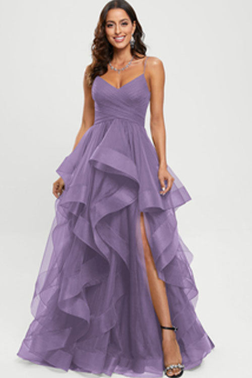 Rowangirl  Strapless Mesh Princess Long Dress