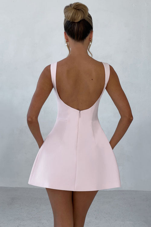 Rowangirl Sleeveless Elegant Short Dress