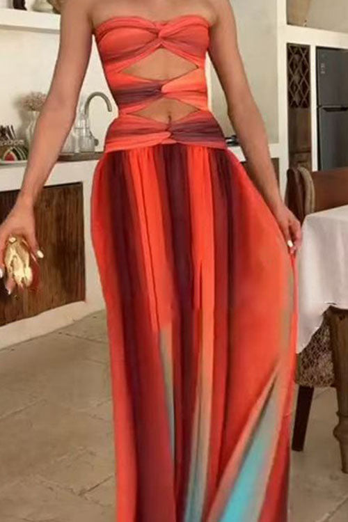 Rowangirl Resort Chic Ombre Dress