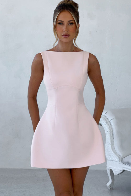 Rowangirl Sleeveless Elegant Short Dress
