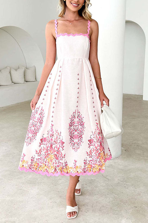 Rowangirl Halterneck Strappy Backless Long Dress