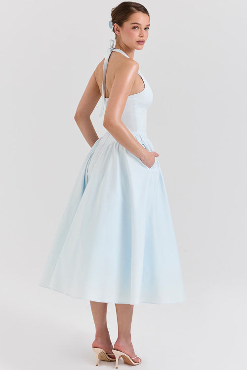 Rowangirl V-Neck Long Dress