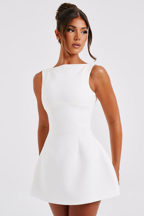 Rowangirl Sleeveless Elegant Short Dress