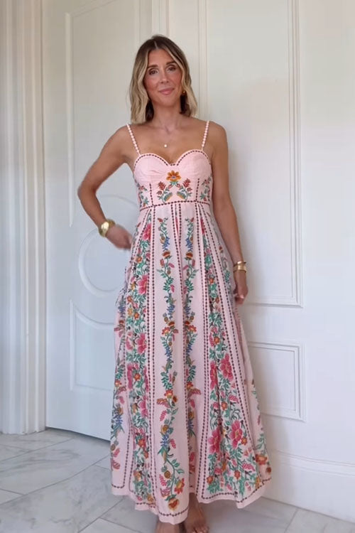 Rowangirl  Fashion Printed Sling Dress