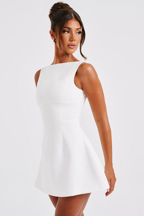Rowangirl Sleeveless Elegant Short Dress