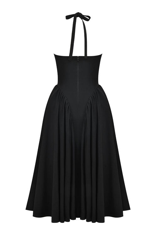 Rowangirl V-Neck Long Dress