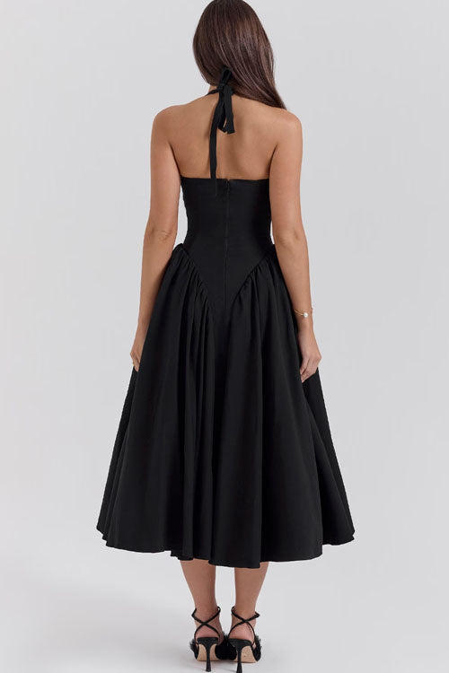 Rowangirl V-Neck Long Dress