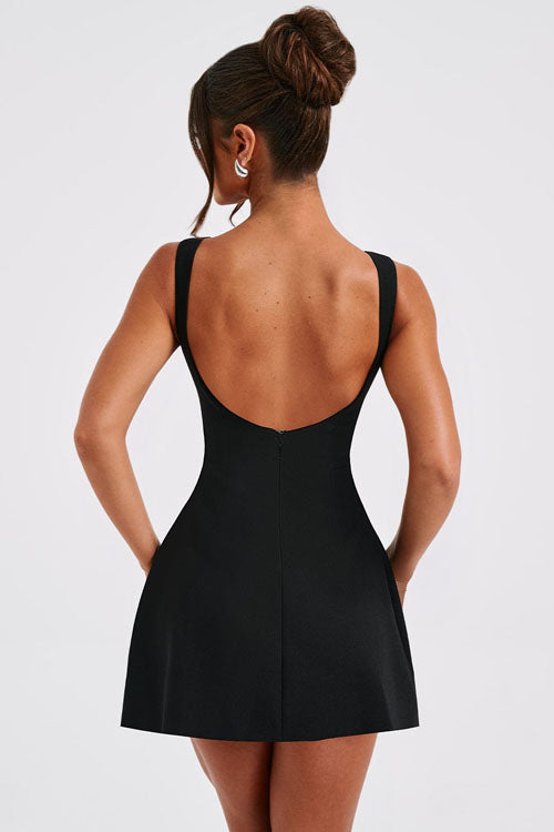 Rowangirl Sleeveless Elegant Short Dress