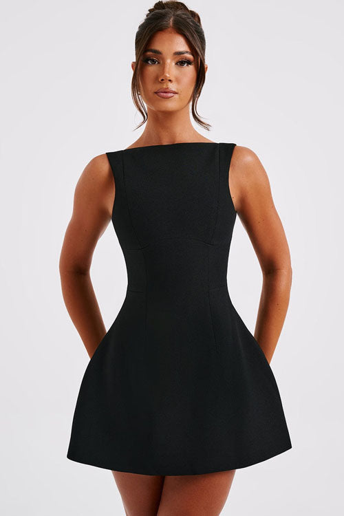 Rowangirl Sleeveless Elegant Short Dress