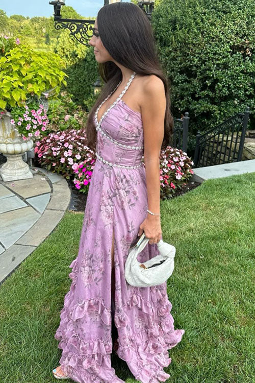Rowangirl Printed Pearl Maxi Dress