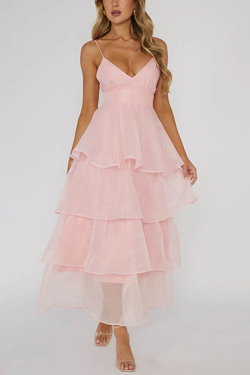 Rowangirl   V Backless Suspender Dress