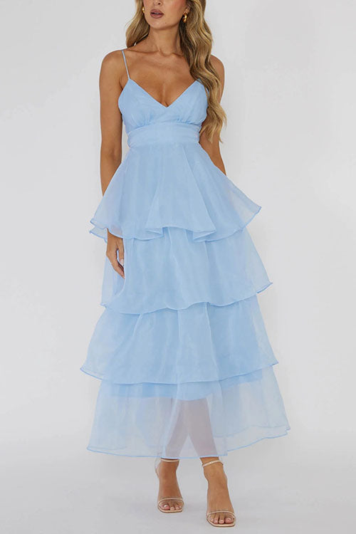 Rowangirl   V Backless Suspender Dress