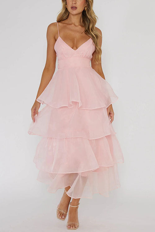 Rowangirl   V Backless Suspender Dress