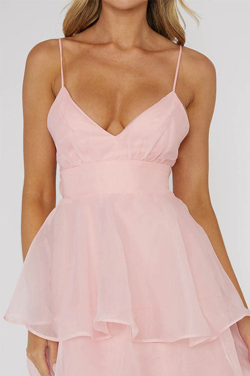 Rowangirl   V Backless Suspender Dress