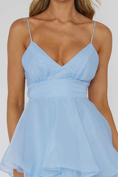 Rowangirl   V Backless Suspender Dress