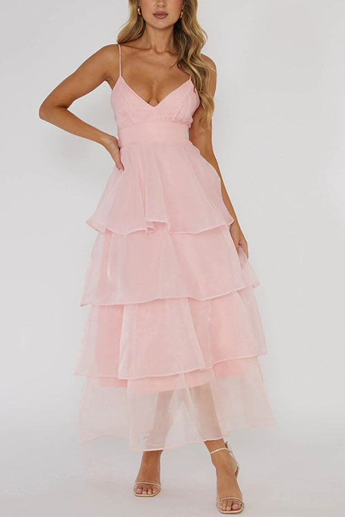 Rowangirl   V Backless Suspender Dress