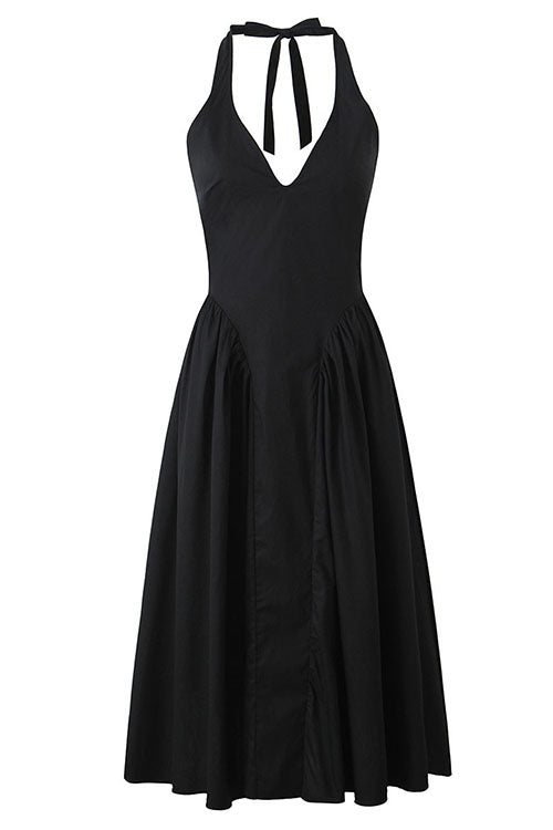 Rowangirl V-Neck Long Dress