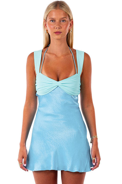 Rowangirl Fashion Sleeveless Short Dress