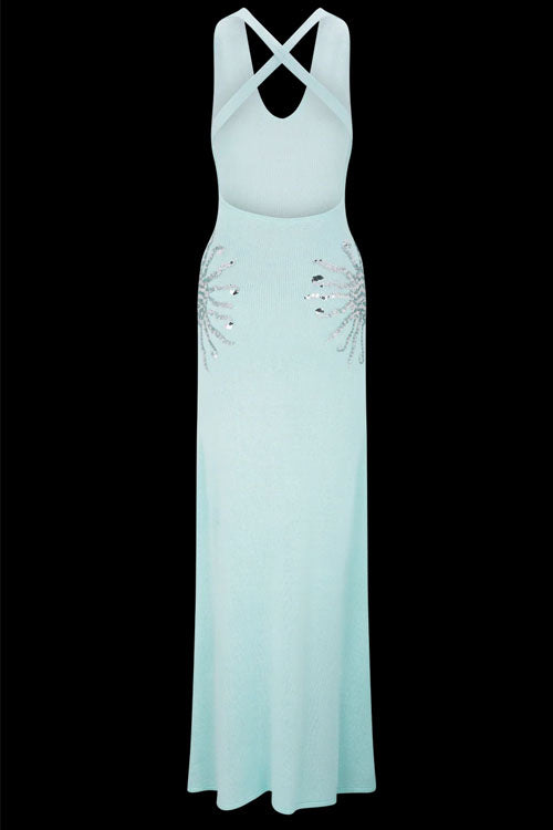 Rowangirl   Knitted V-Neck Dress
