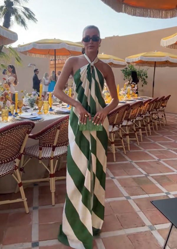 Rowangirl  Fashion Halterneck Dress