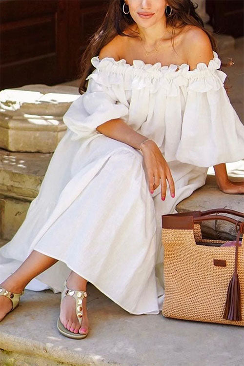 Rwangirl Boat Neck Slit Holiday Dress
