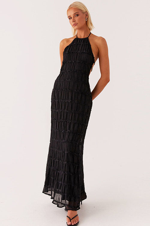 Rowangirl Halter Neck Long Dress