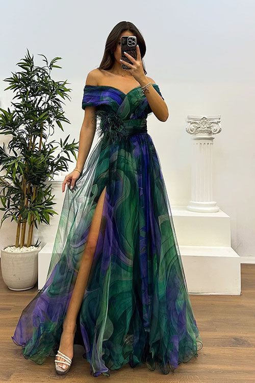Rowangirl Screen Print Party Dress