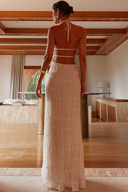 Rowangirl Halter Neck Long Dress