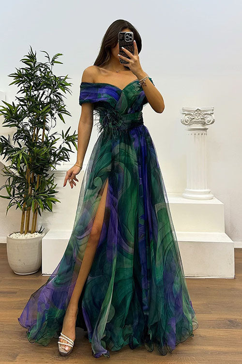 Rowangirl Screen Print Party Dress