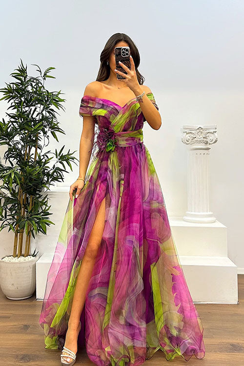 Rowangirl Screen Print Party Dress