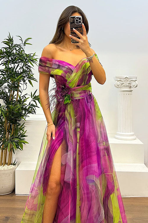Rowangirl Screen Print Party Dress