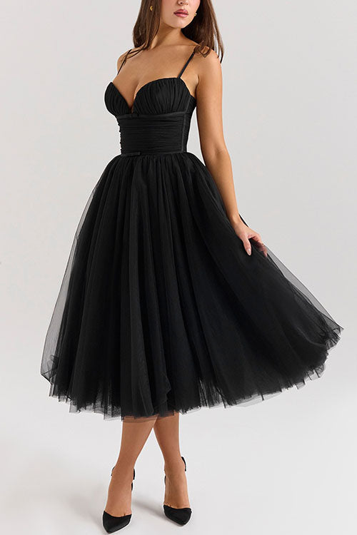 Rowangirl Halter Backless Mesh Dress